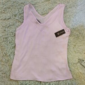 INC International Concepts Women's Light Purple Tank Top